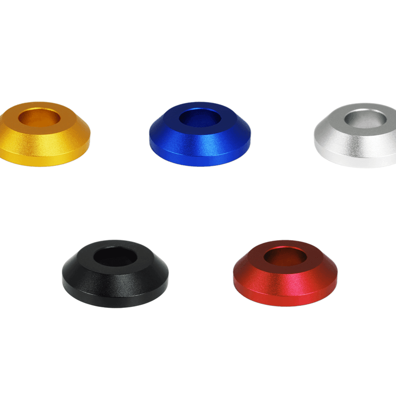 Cargue la imagen en el visor de la galería, ZSPEC Shift Boot Knob Finisher, Billet 6061 Aluminum, 9mm Tall, 300zx/350z/370z/Z/G/Q
