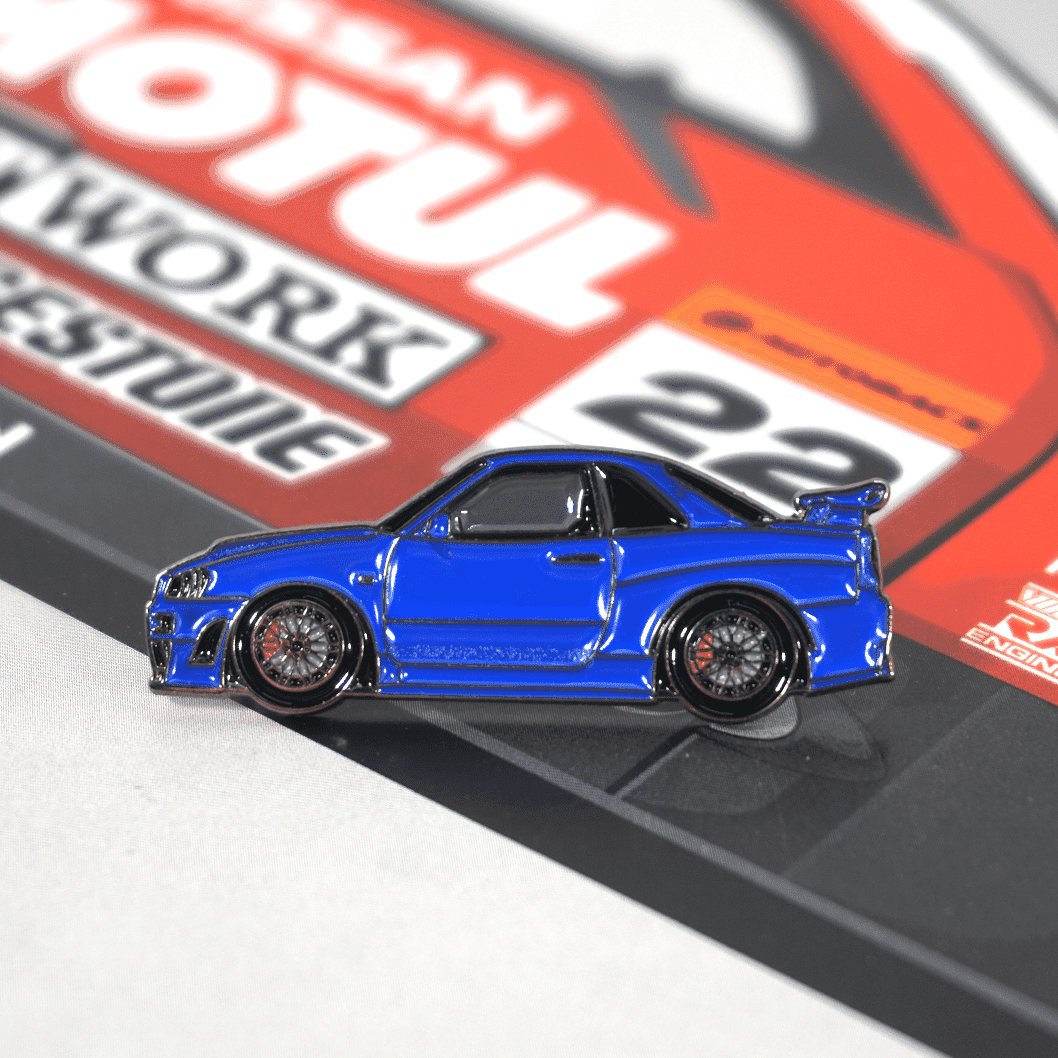 ZSPEC Nissan Skyline GT-R R34 Tribute Lapel / Hat Pin