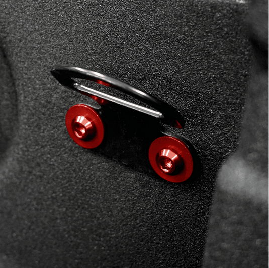 ZSPEC Bed Rope Hooks Fastener Kit for '05-23+ Nissan Frontier D40/D41, Titanium