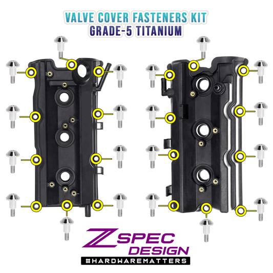 ZSPEC Titanium Valve Cover Bolts for Nissan 350z/G35, VQ35DE / VQ35HR