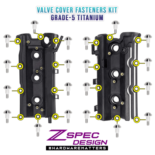 ZSPEC Titanium Valve Cover Bolts for Nissan 350z/G35, VQ35DE / VQ35HR