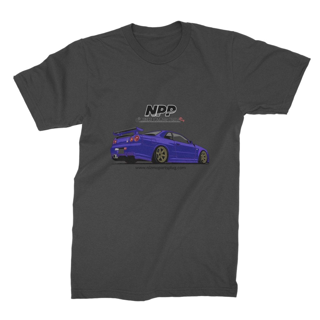 Midnight Purple R34 Premium Jersey Men's T-Shirt