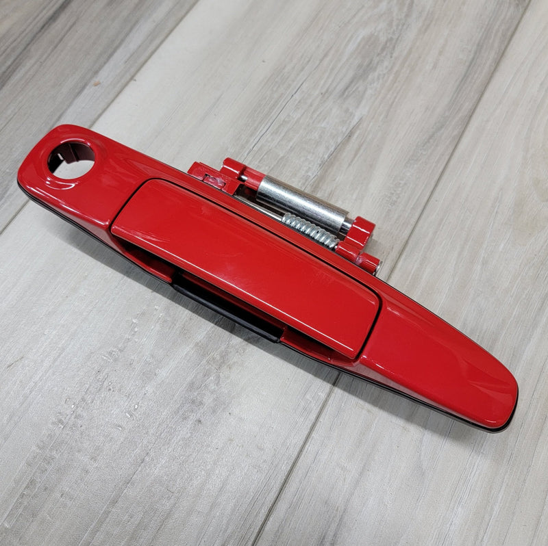 Load image into Gallery viewer, Nissan R34 Skyline Front Door Handle Set (AR2) Active Red - NizmoPartsPlug
