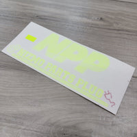 NPP Limited Decal Sticker NEW!!