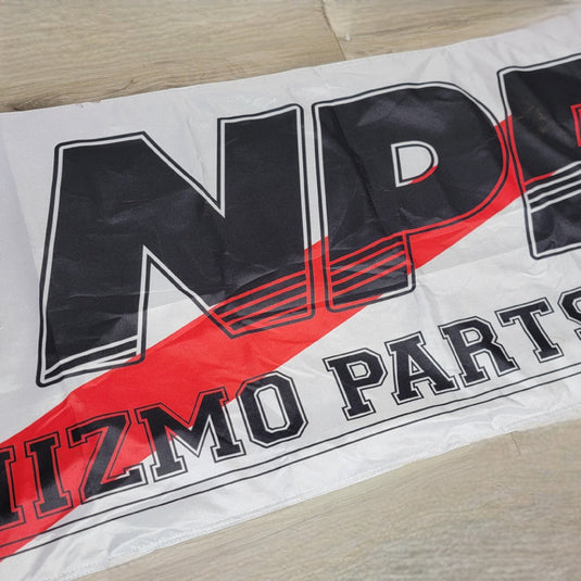 NizmoPartsPlug Japan Temporary Plate Limited Nobori Flag - NizmoPartsPlug