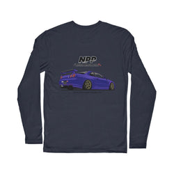 Midnight Purple R34 Classic Long Sleeve T-Shirt
