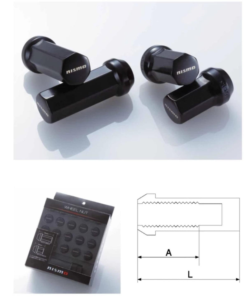 Load image into Gallery viewer, Nismo Forged Steel Security Wheel Nut Set M12x1.25P
