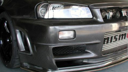 Nissan R34 GTR Z-Tune OEM Nismo Front Carbon Fiber Bumper