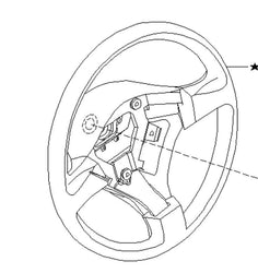 S15 Nissan Silvia Steering Wheel Assembly