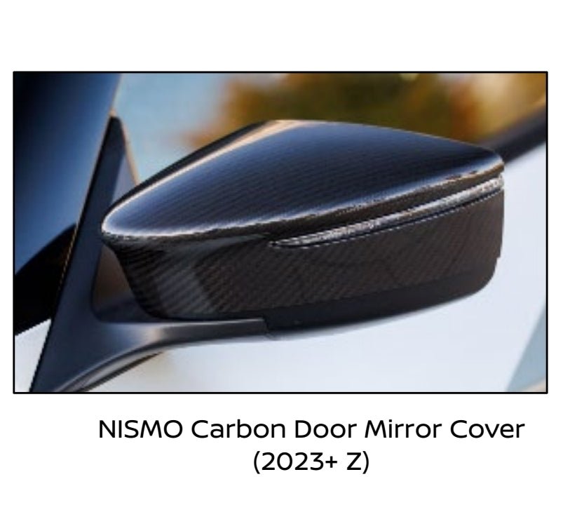 NISMO RZ34 Z Carbon Fiber Door Mirror Cover Set
