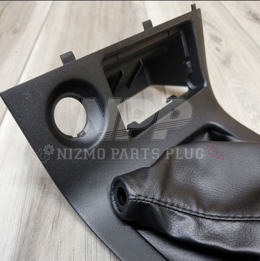 Nissan R33 Skyline MT Shift Boot Center Console Assembly - NizmoPartsPlug