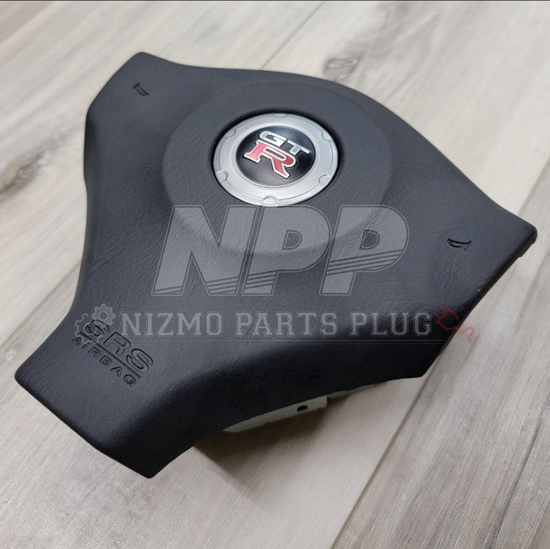 ギャラリービューアに画像をロードする, Nissan R34 Skyline GTR Steering Wheel Airbag Horn Assembly - NizmoPartsPlug
