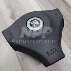R34 Nissan Skyline GTR Steering Wheel Airbag/Horn Assembly