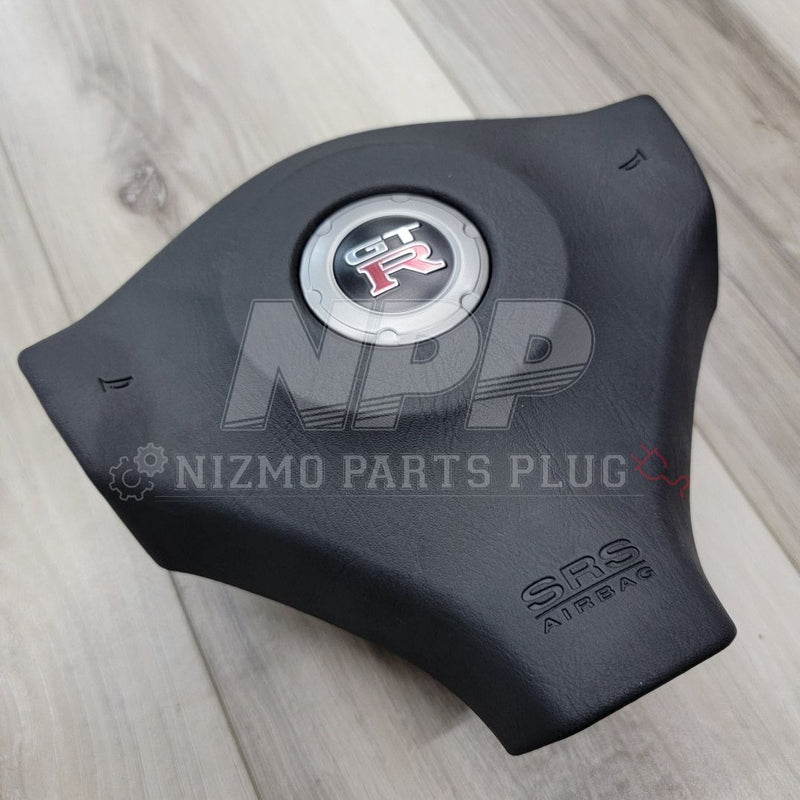 ギャラリービューアに画像をロードする, Nissan R34 Skyline GTR Steering Wheel Airbag Horn Assembly - NizmoPartsPlug
