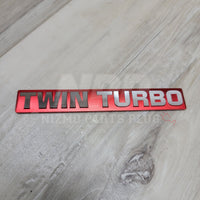 Nissan R32 R33 R34 Skyline GTR Twin Turbo Emblem