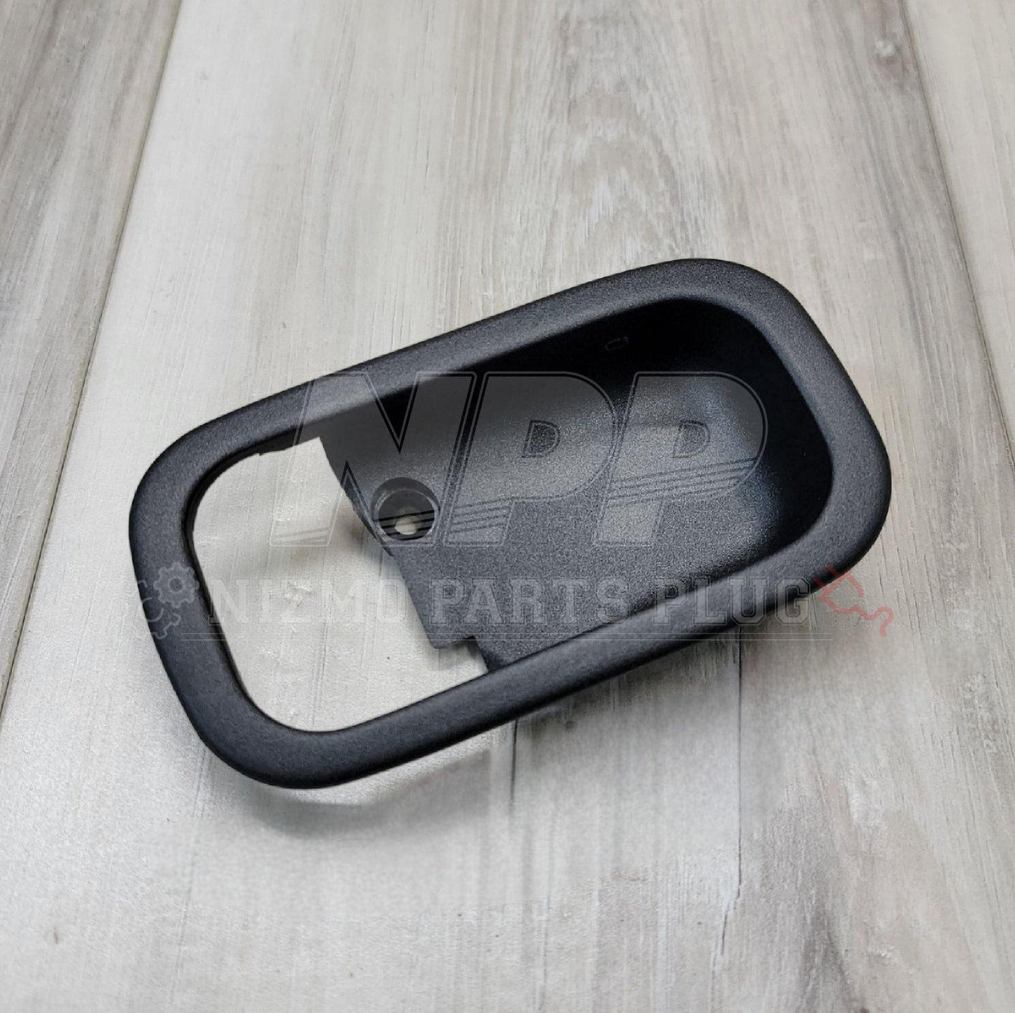S14 240SX LH Interior Door Handle Escutheon