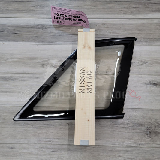 Nissan R32 Skyline Coupe RH Quarter Glass Assembly