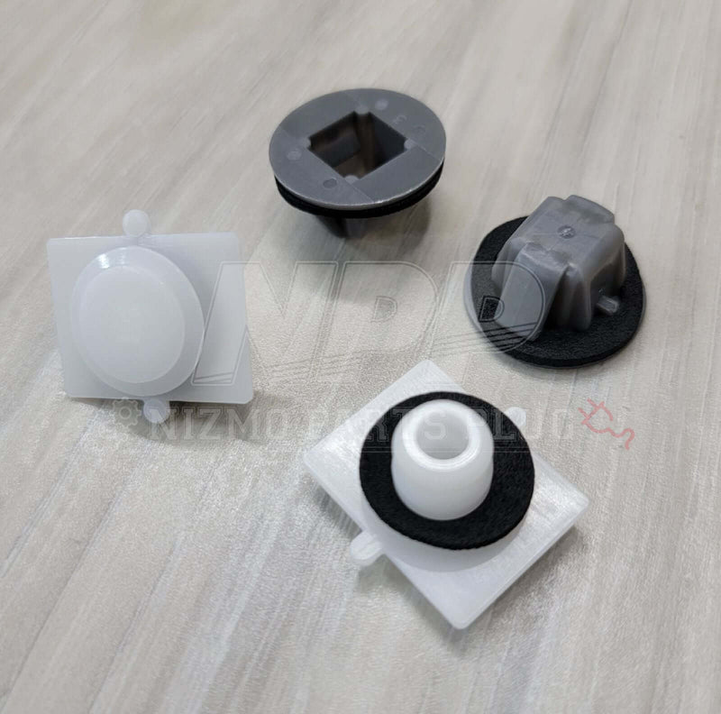 Load image into Gallery viewer, Nissan S15 Silvia Spec R Aero Rear Air Spoiler Mounting Set - NizmoPartsPlug
