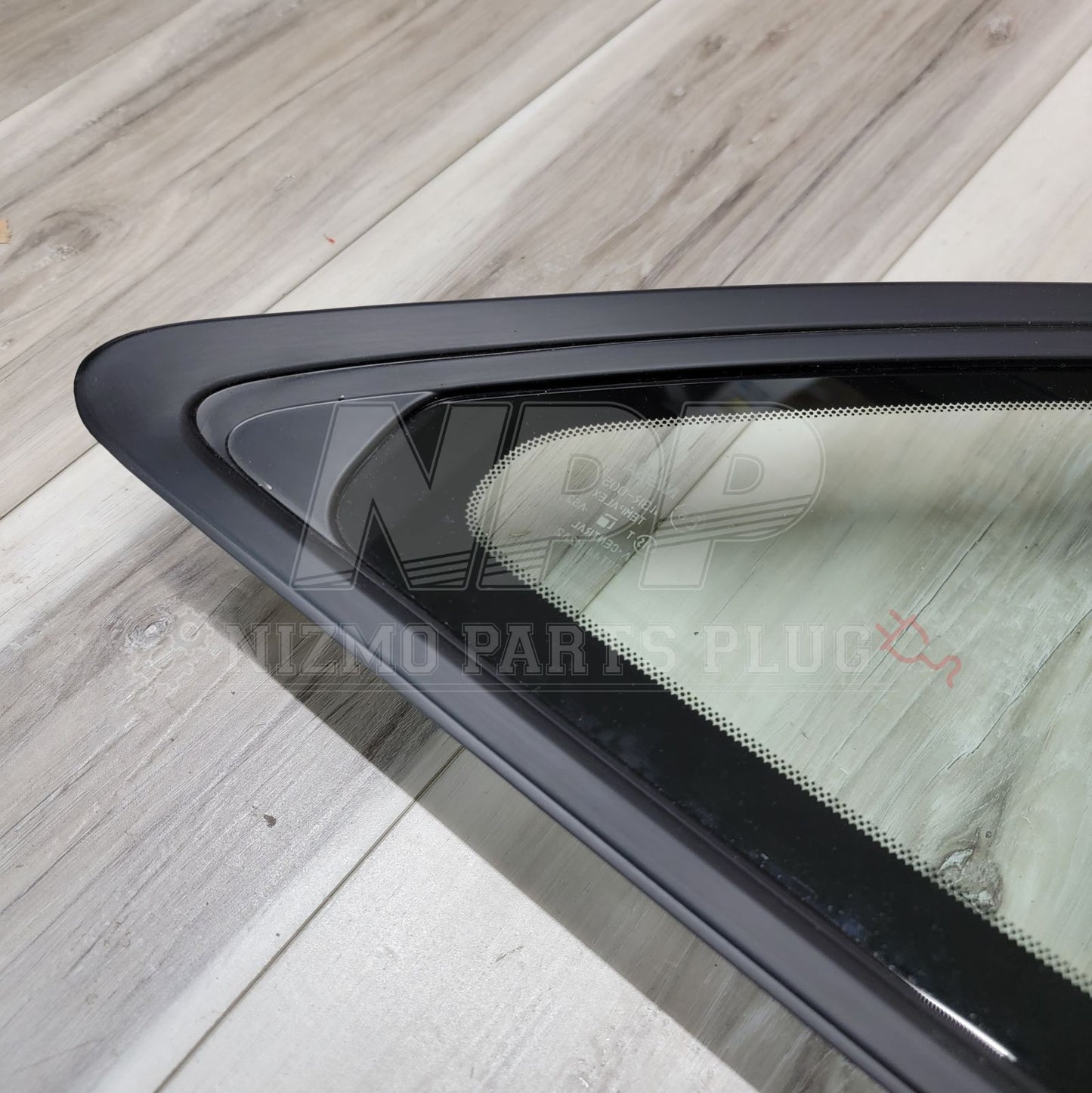 Nissan R33 Skyline Coupe RH Quarter Glass Assembly