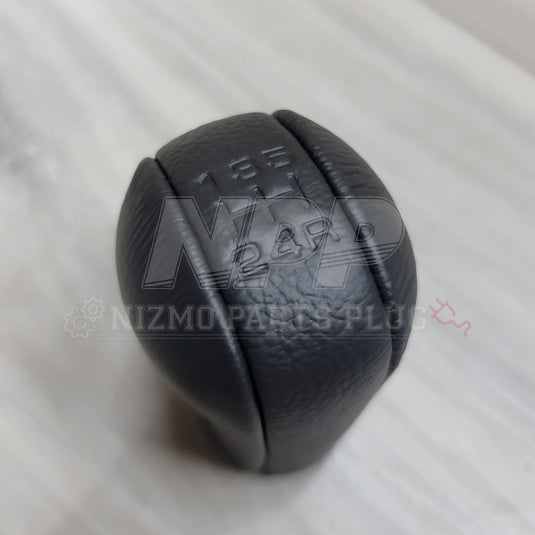 Nissan OEM 5-Speed Manual Leather Shift Knob M10x1.25 - NizmoPartsPlug