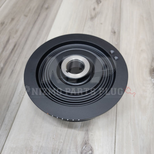 Nissan S14/15 Silvia SR20DE/T Engine Crankshaft Pulley Assembly - NizmoPartsPlug