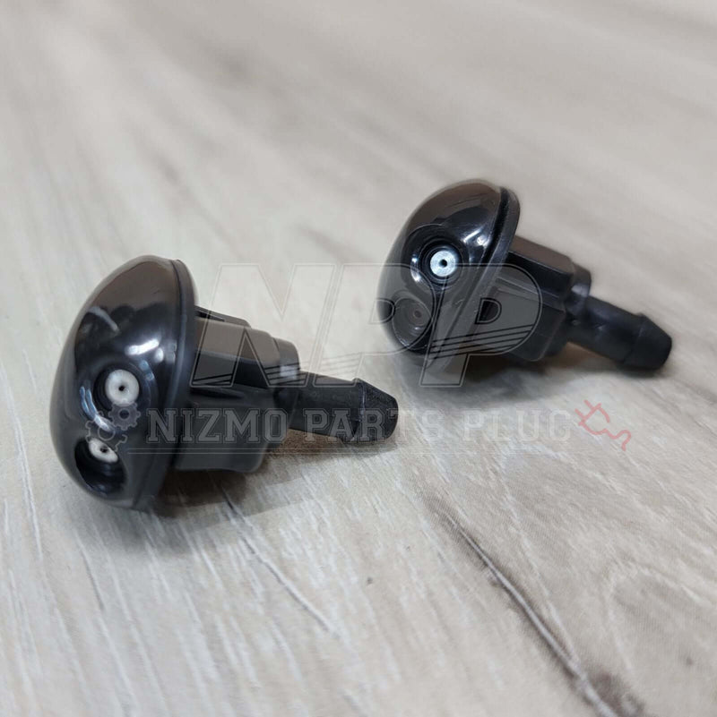 Load image into Gallery viewer, Nissan S15 Silvia Hood Washer Spray Nozzle Set - NizmoPartsPlug
