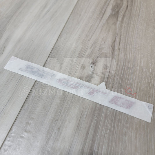 Nissan R34 Skyline GTT 2.5 GT t Sticker Rear Decal - NizmoPartsPlug