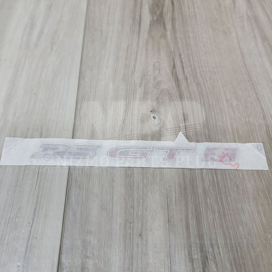 Nissan R34 Skyline GTT 2.5 GT t Sticker Rear Decal - NizmoPartsPlug