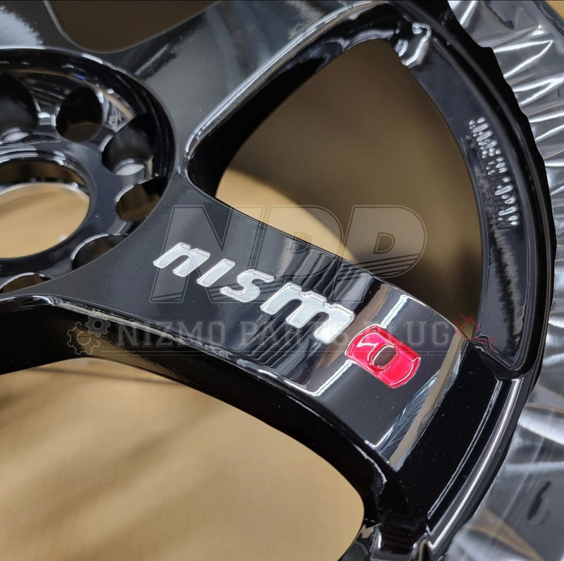 Load image into Gallery viewer, Nismo Omori Factory Spec Rays Engineering LMGT4 (4-Wheel Set) Black Gloss - NizmoPartsPlug
