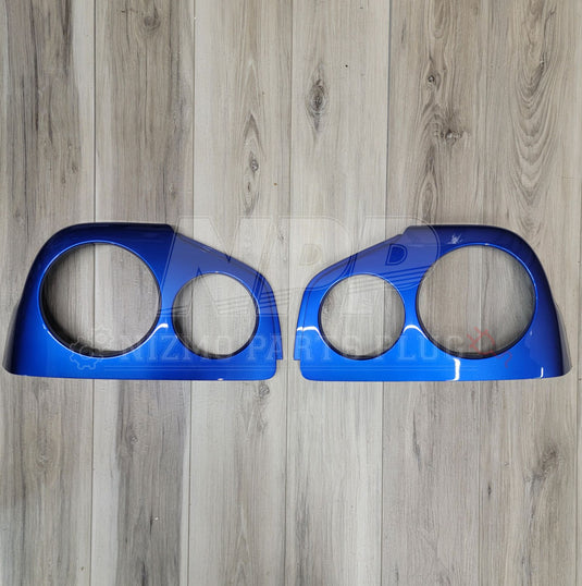Nissan R34 Skyline GTR Taillight Cover Set (Bayside Blue) - NizmoPartsPlug