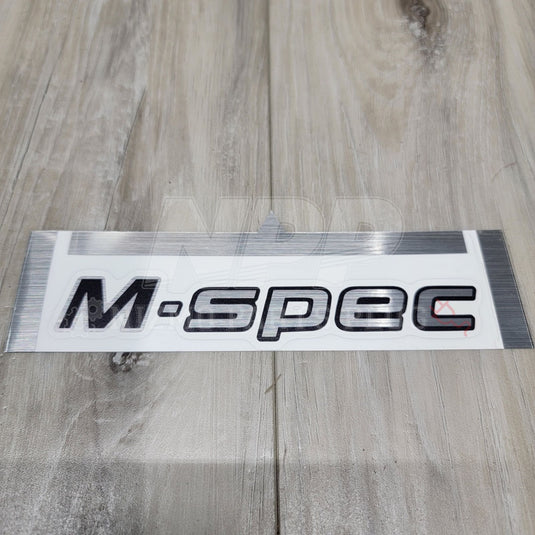 Nissan R34 Skyline GT-R M-Spec Emblem Trunk Decal - NizmoPartsPlug