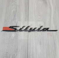 Nissan S15 Silvia Trunk Rear Emblem (Charcoal)