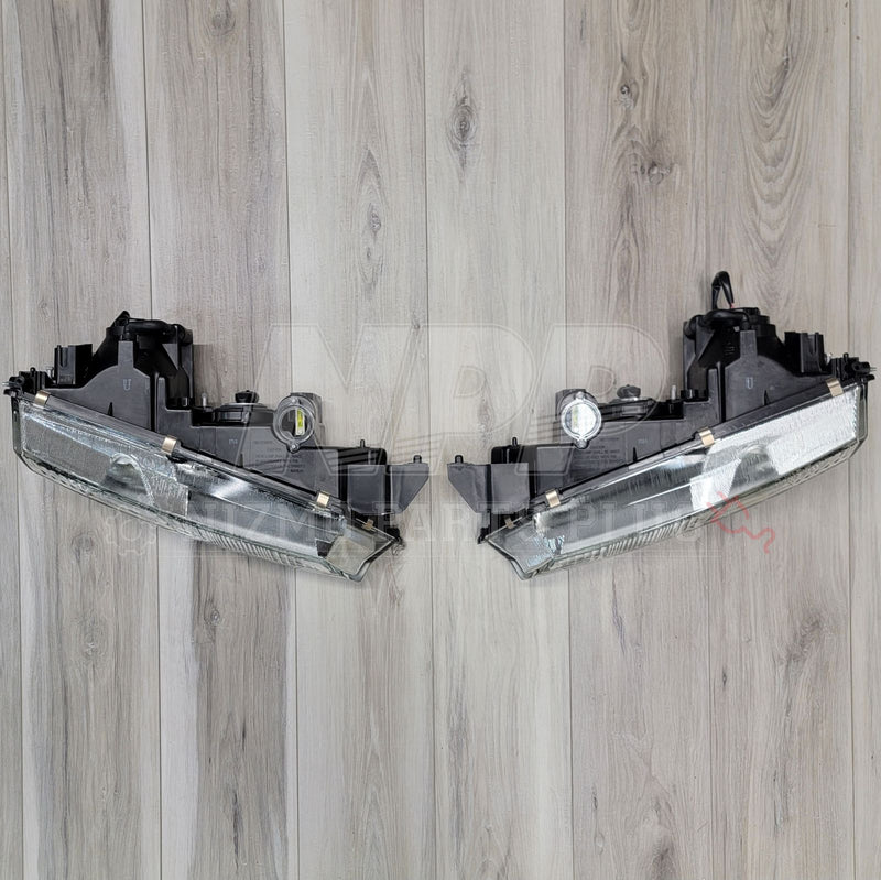 Cargue la imagen en el visor de la galería, Conjunto de faros delanteros derecho e izquierdo Kouki para Nissan S14 240SX USDM
