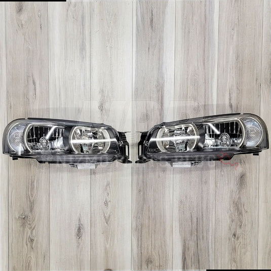Nissan R34 Skyline GTT/GT-R H.I.D. Headlight Set Complete - NizmoPartsPlug