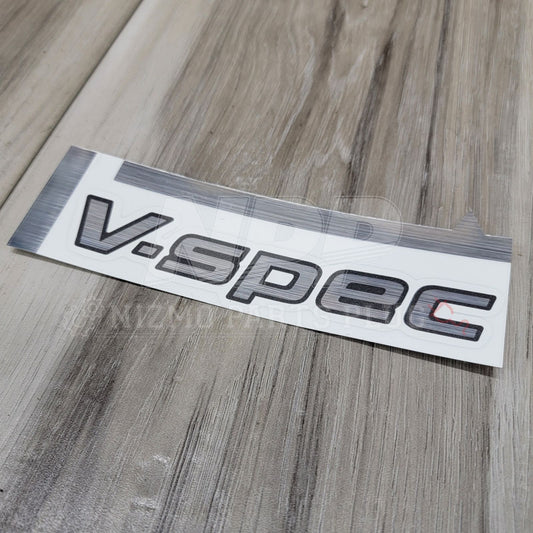 日産 R34 スカイライン GT-R Vspec トランク デカール
