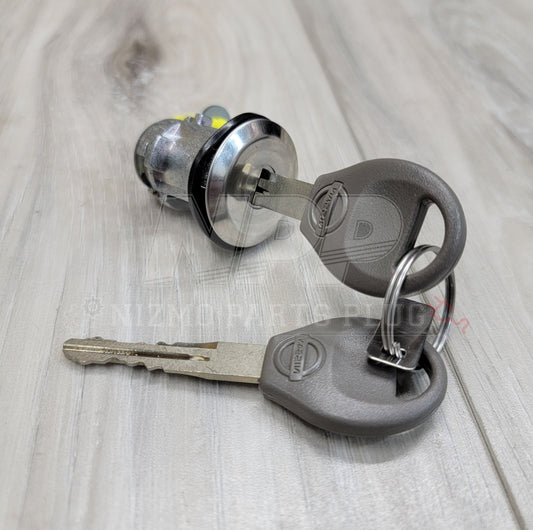 Nissan R34 Skyline Coupe Trunk Cylinder Lock Kit (Late Model)