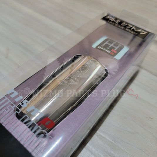 Perilla de cambio de 5 velocidades de aluminio cromado Nismo