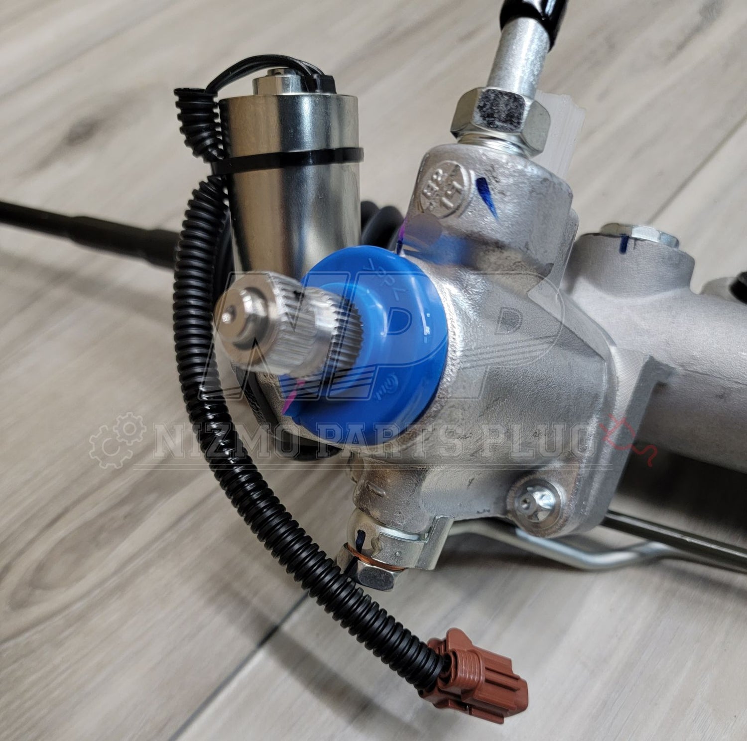 R34 GTR Power Steering Gear Linkage Assembly - OEM Nissan BNR34 Skyline ...